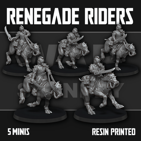 Tabletop Terrain Miniature Renegade Riders