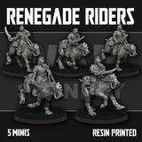 Tabletop Terrain Miniature Renegade Riders