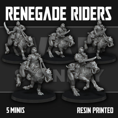 Tabletop Terrain Miniature Renegade Riders