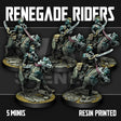 Tabletop Terrain Miniature Renegade Riders