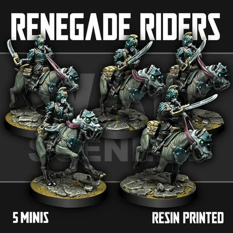 Tabletop Terrain Miniature Renegade Riders
