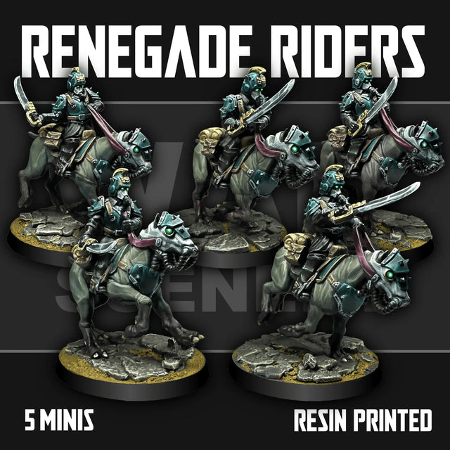 Tabletop Terrain Miniature Renegade Riders