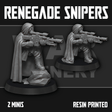 Tabletop Terrain Miniature Renegade Snipers