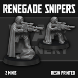 Tabletop Terrain Miniature Renegade Snipers