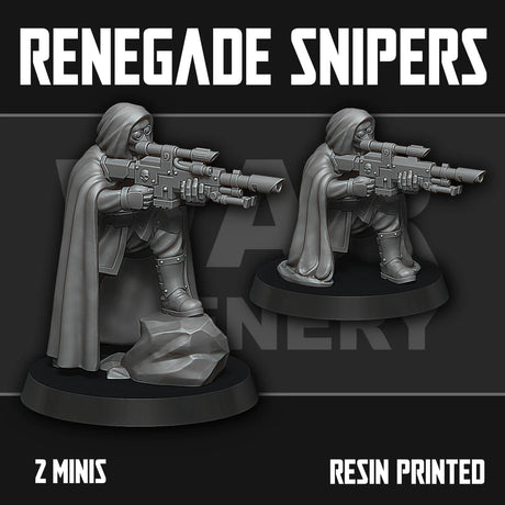 Tabletop Terrain Miniature Renegade Snipers