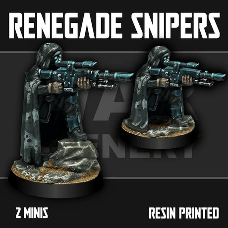 Tabletop Terrain Miniature Renegade Snipers