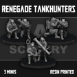 Tabletop Terrain Miniature Renegade Tankhunters