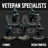 Tabletop Terrain Miniature Renegade Veteran Specialists
