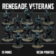 Tabletop Terrain Miniature Renegade Veterans