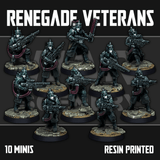 Tabletop Terrain Miniature Renegade Veterans