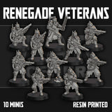Tabletop Terrain Miniature Renegade Veterans