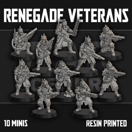 Tabletop Terrain Miniature Renegade Veterans