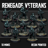 Tabletop Terrain Miniature Renegade Veterans