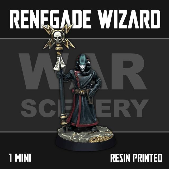Tabletop Terrain Miniature Renegade Wizard