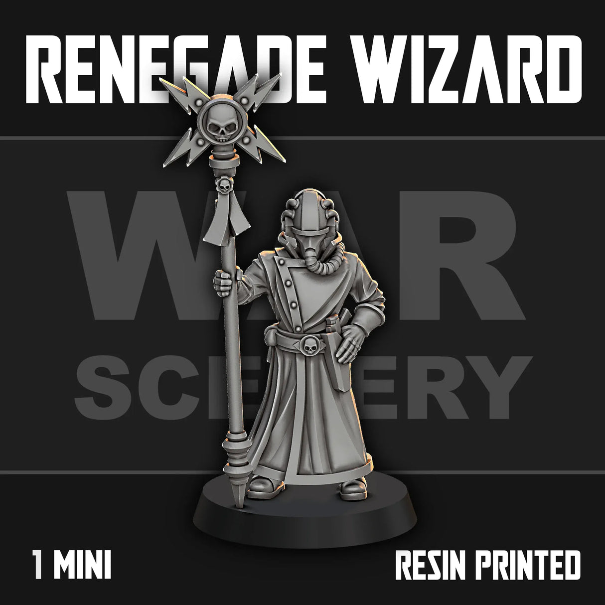 Tabletop Terrain Miniature Renegade Wizard