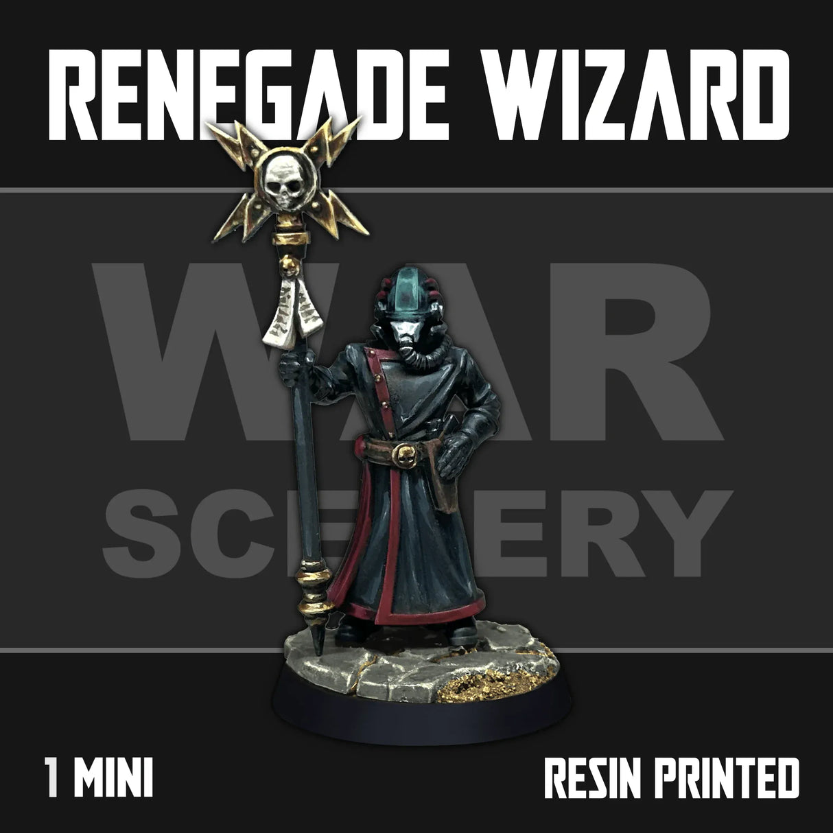 Tabletop Terrain Miniature Renegade Wizard