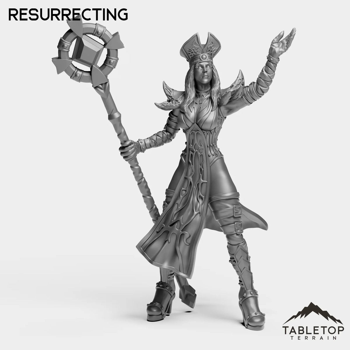 Tabletop Terrain Miniature Resurrecting High Inquisitor