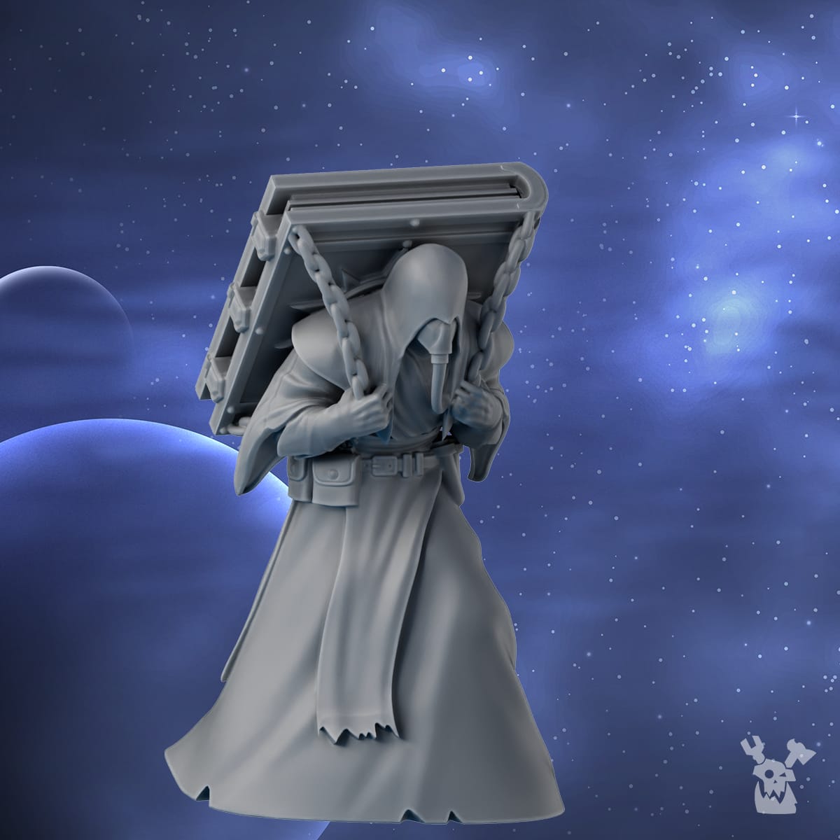 Tabletop Terrain Miniature Retinue of piligrims