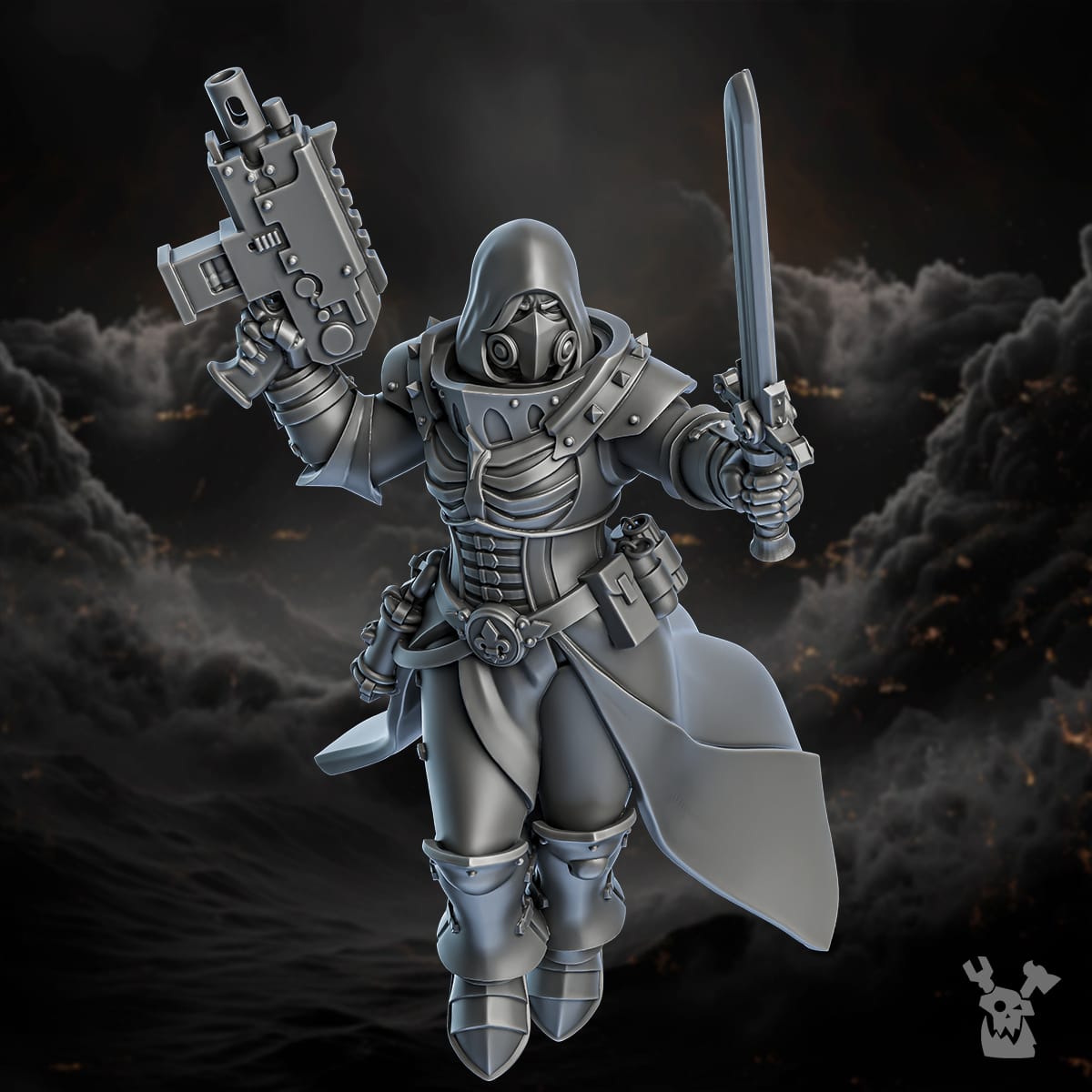 Tabletop Terrain Miniature Retribution Angels (build-kit)