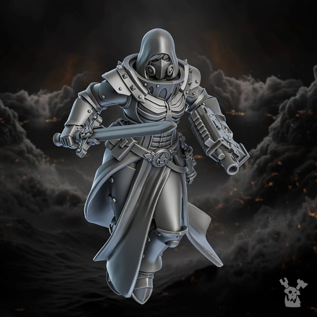 Tabletop Terrain Miniature Retribution Angels (build-kit)