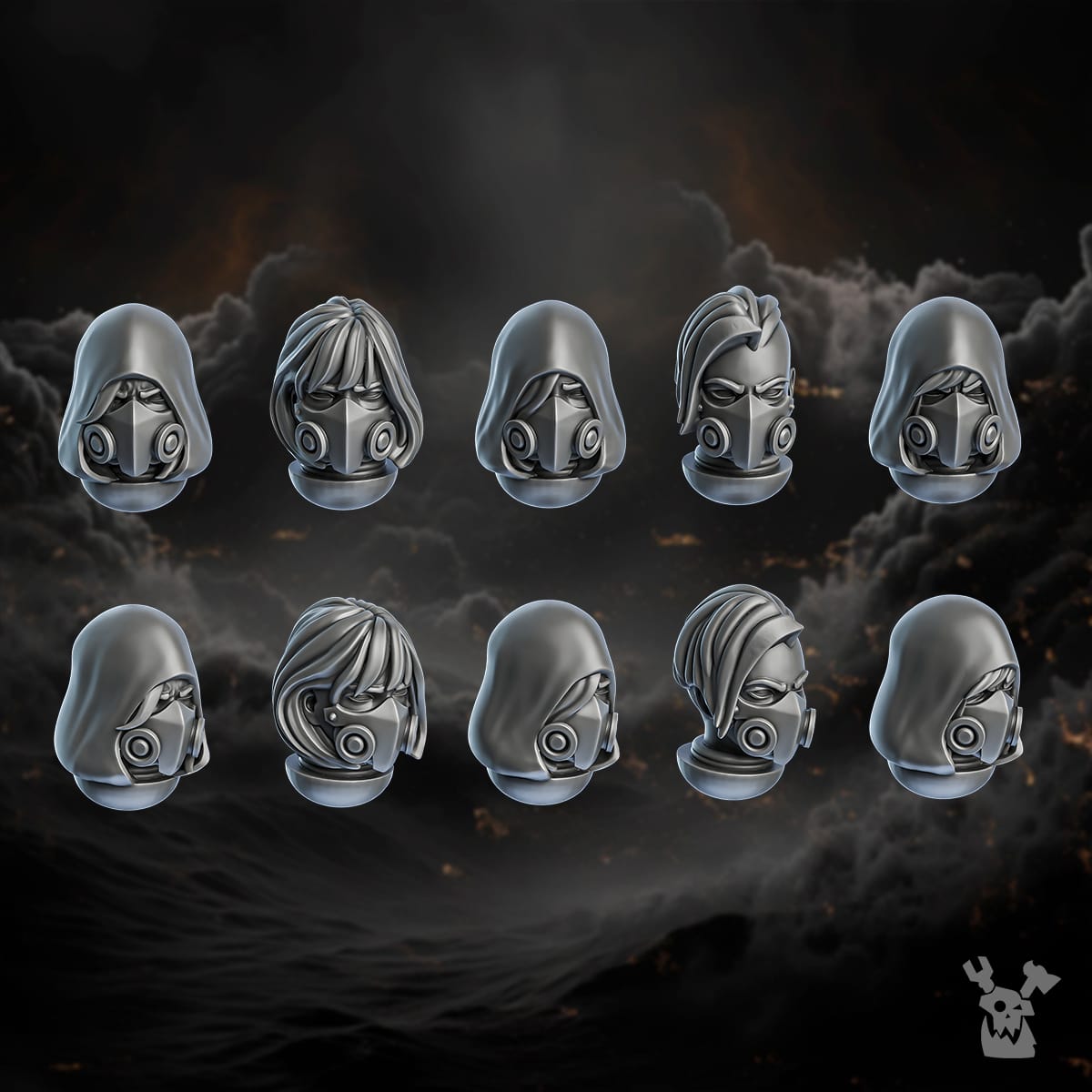 Tabletop Terrain Miniature Retribution Angels (build-kit)