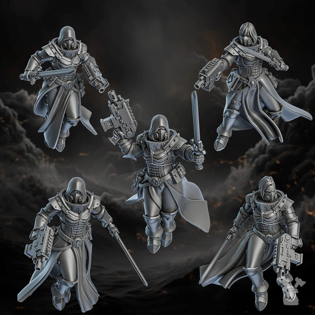 Tabletop Terrain Miniature Retribution Angels (build-kit)