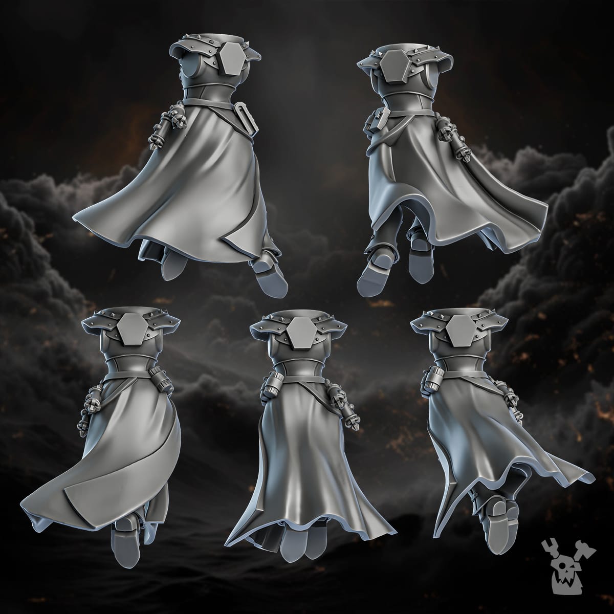 Tabletop Terrain Miniature Retribution Angels (build-kit)