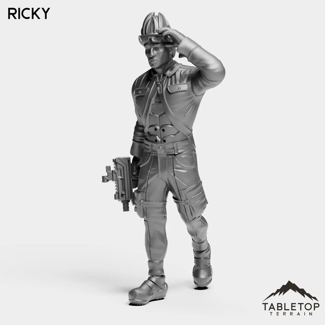 Tabletop Terrain Miniature Ricky - Sleepless City