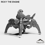 Tabletop Terrain Miniature Ricky The Engine - Johnny & The Psychos