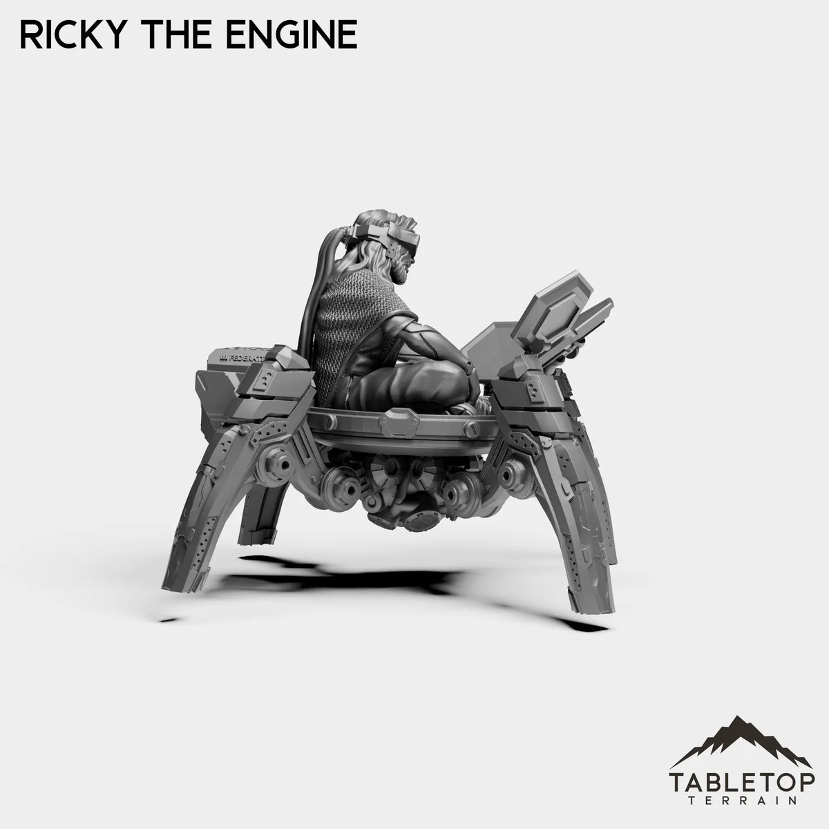 Tabletop Terrain Miniature Ricky The Engine - Johnny & The Psychos