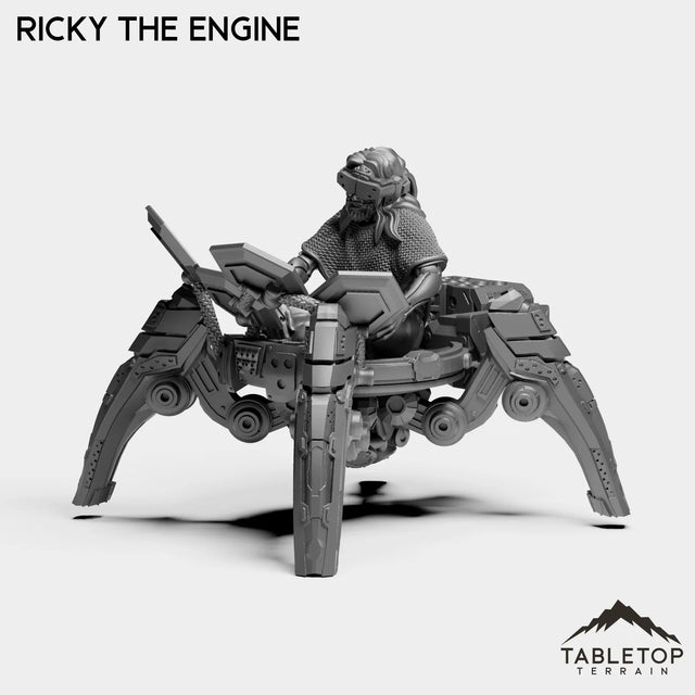 Tabletop Terrain Miniature Ricky The Engine - Johnny & The Psychos