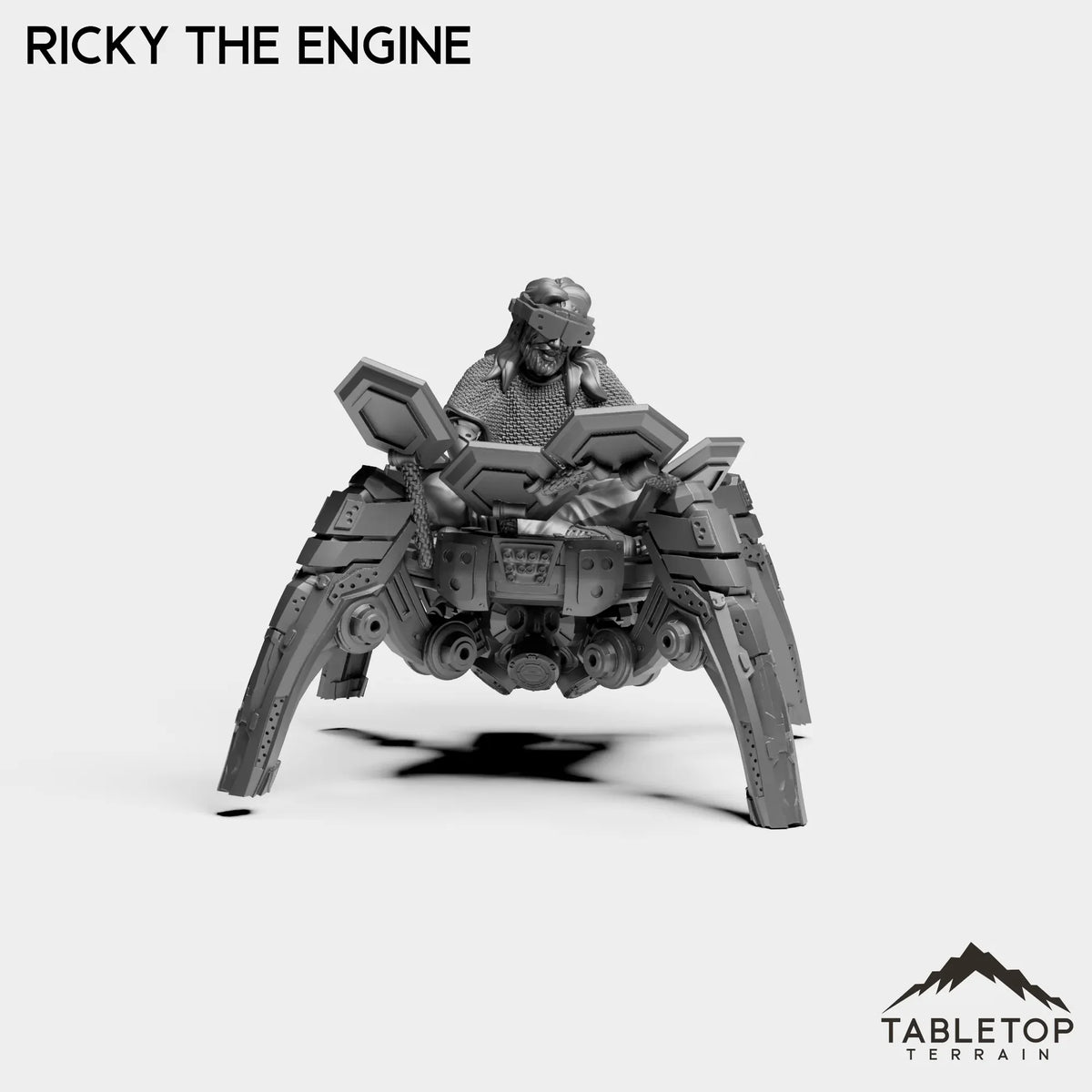 Tabletop Terrain Miniature Ricky The Engine - Johnny & The Psychos