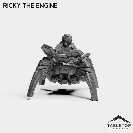 Tabletop Terrain Miniature Ricky The Engine - Johnny & The Psychos