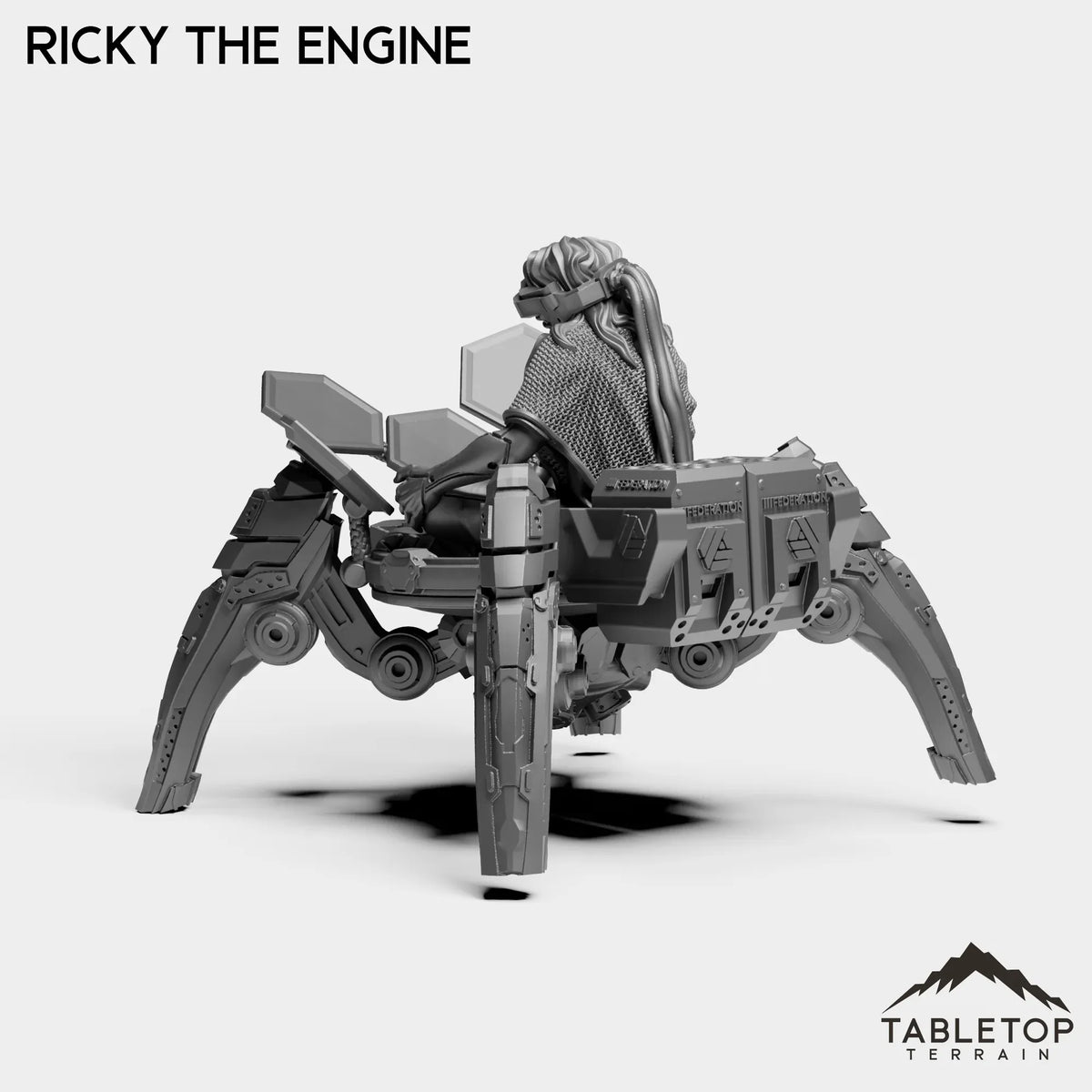 Tabletop Terrain Miniature Ricky The Engine - Johnny & The Psychos