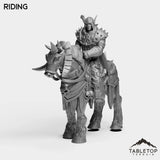 Tabletop Terrain Miniature Riding DK Blood Elves