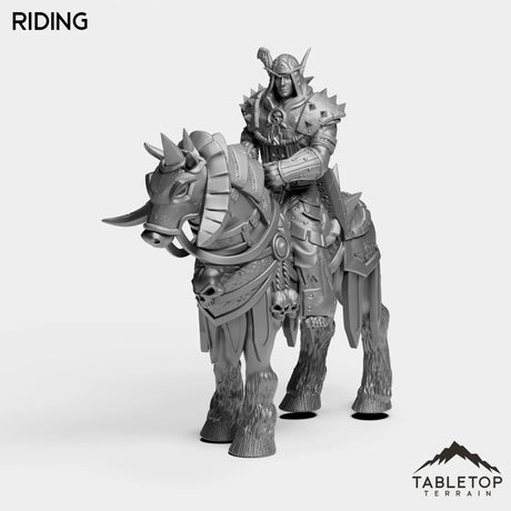 Tabletop Terrain Miniature Riding DK Blood Elves