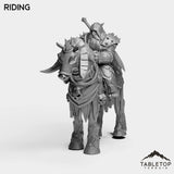 Tabletop Terrain Miniature Riding DK Dwarves