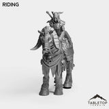 Tabletop Terrain Miniature Riding DK Exiled Female