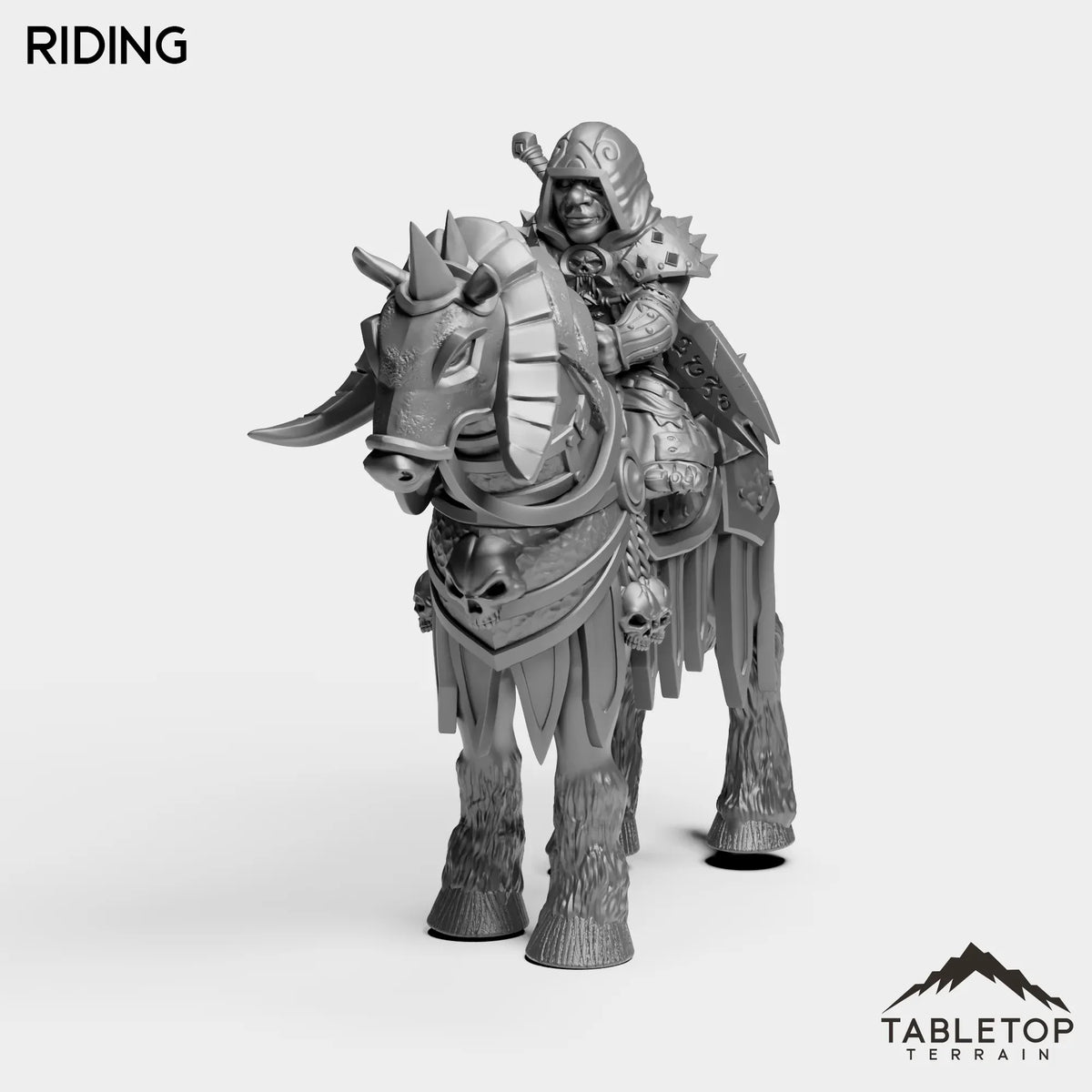 Tabletop Terrain Miniature Riding DK Gnomes