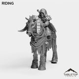 Tabletop Terrain Miniature Riding DK Gnomes