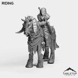Tabletop Terrain Miniature Riding DK Human Female