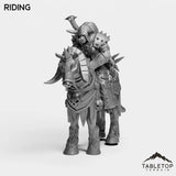 Tabletop Terrain Miniature Riding DK Minotaurs Female