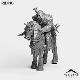 Tabletop Terrain Miniature Riding DK Orc