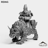 Tabletop Terrain Miniature Riding Highland Caster
