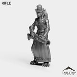 Tabletop Terrain Miniature Rifle Werewolf Feral Female