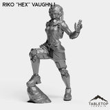 Tabletop Terrain Miniature Riko ''Hex'' Vaughn 1 Riko ''Hex'' Vaughn