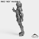 Tabletop Terrain Miniature Riko ''Hex'' Vaughn