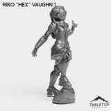 Tabletop Terrain Miniature Riko ''Hex'' Vaughn