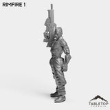 Tabletop Terrain Miniature Rimfire - Black Site Prisoners