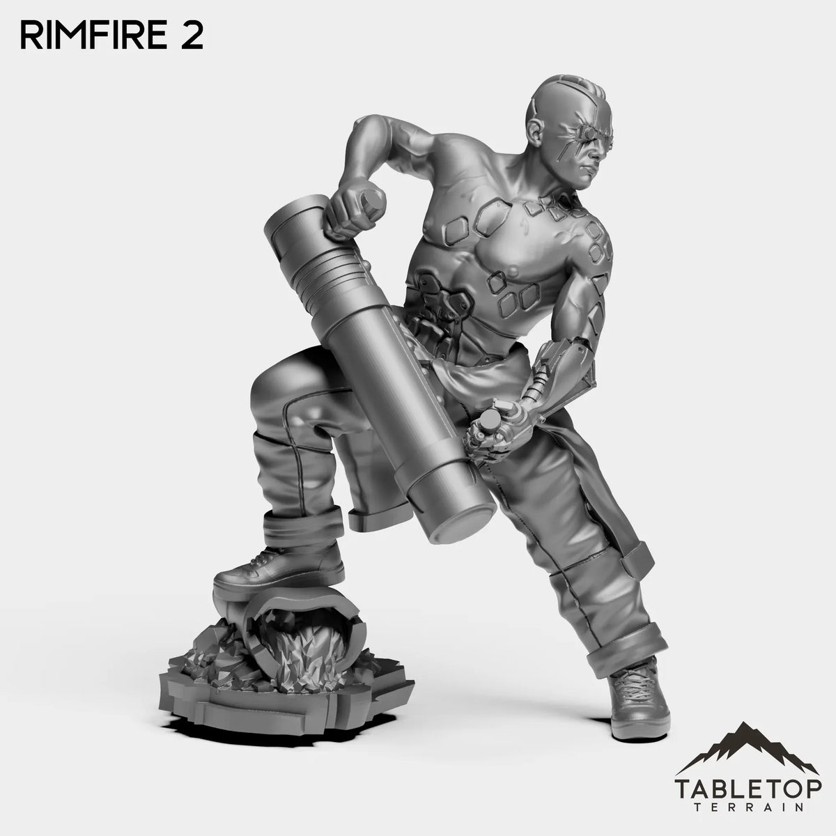 Tabletop Terrain Miniature Rimfire - Black Site Prisoners